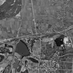 平城ニュータウン (高の原)周辺の 1961〜1969 年の空中写真
