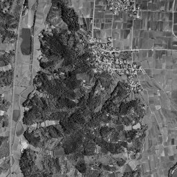 平城ニュータウン (高の原)周辺の 1961〜1969 年の空中写真
