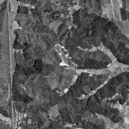 平城ニュータウン (高の原)周辺の 1961〜1969 年の空中写真