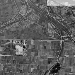平城ニュータウン (高の原)周辺の 1961〜1969 年の空中写真
