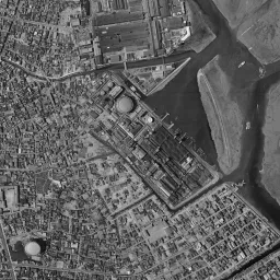 平和島・大井ふ頭 (流通センター)周辺の 1961〜1969 年の空中写真