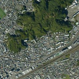 東静岡 (静岡操車場跡)周辺の現在の空中写真