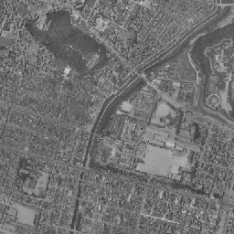 姫路駅北 キャスティ21周辺の 1961〜1969 年の空中写真