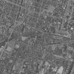 姫路駅北 キャスティ21周辺の 1961〜1969 年の空中写真