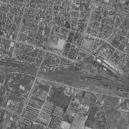 姫路駅北 キャスティ21周辺の 1961〜1969 年の空中写真