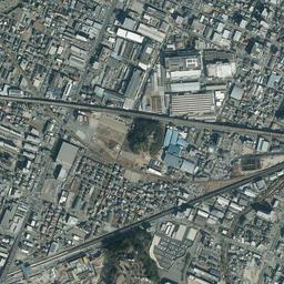 姫路駅北 キャスティ21周辺の現在の空中写真