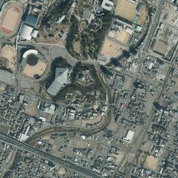 姫路駅北 キャスティ21周辺の現在の空中写真