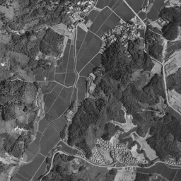 日の里団地周辺の 1961〜1969 年の空中写真