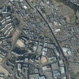 泉北ニュータウン (泉ヶ丘)周辺の現在の空中写真