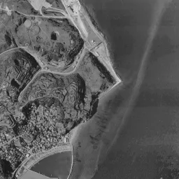 金沢シーサイドタウン周辺の 1961〜1969 年の空中写真