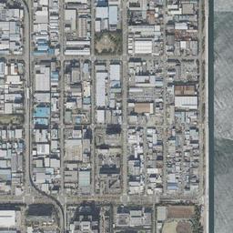 金沢シーサイドタウン周辺の現在の空中写真