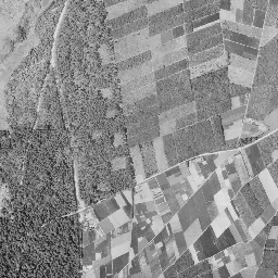 鹿島臨海工業地帯周辺の 1961〜1969 年の空中写真