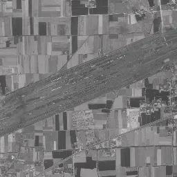 北長瀬 (岡山操車場跡)周辺の 1961〜1969 年の空中写真