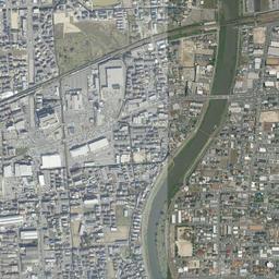 北長瀬 (岡山操車場跡)周辺の現在の空中写真
