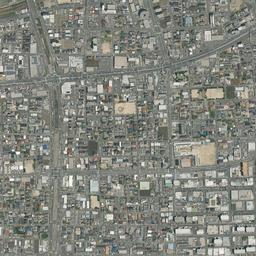 北長瀬 (岡山操車場跡)周辺の現在の空中写真