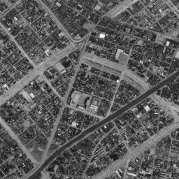 神戸ハーバーランド周辺の 1961〜1969 年の空中写真