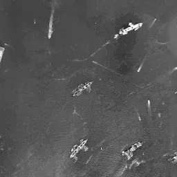 神戸ハーバーランド周辺の 1961〜1969 年の空中写真