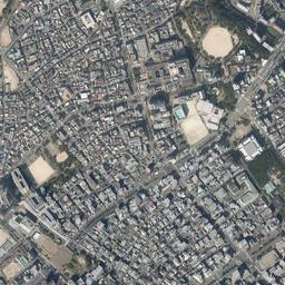 神戸ハーバーランド周辺の現在の空中写真