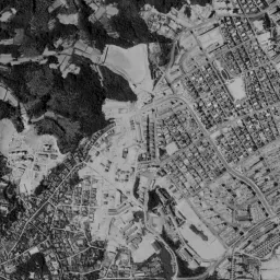 香里団地周辺の 1961〜1969 年の空中写真