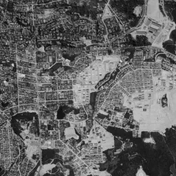 香里団地周辺の 1961〜1969 年の空中写真