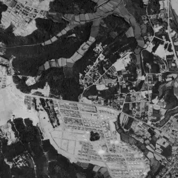 香里団地周辺の 1961〜1969 年の空中写真