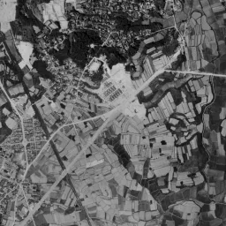 香里団地周辺の 1961〜1969 年の空中写真