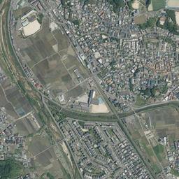 香里団地周辺の現在の空中写真