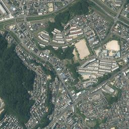 高陽ニュータウン周辺の現在の空中写真