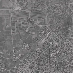 倉敷チボリ公園跡 (クラボウ倉敷工場跡)周辺の 1961〜1969 年の空中写真
