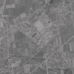 倉敷チボリ公園跡 (クラボウ倉敷工場跡)周辺の 1961〜1969 年の空中写真