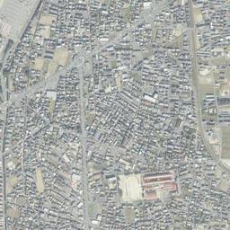 倉敷チボリ公園跡 (クラボウ倉敷工場跡)周辺の現在の空中写真