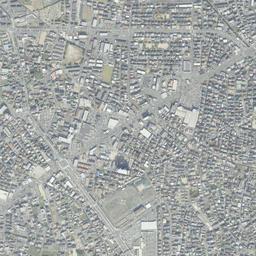 倉敷チボリ公園跡 (クラボウ倉敷工場跡)周辺の現在の空中写真