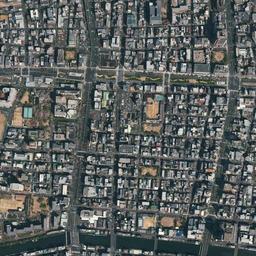 京セラドーム大阪 (岩崎町)周辺の現在の空中写真