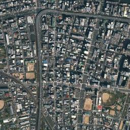 京セラドーム大阪 (岩崎町)周辺の現在の空中写真