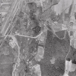 真駒内周辺の 1961〜1969 年の空中写真
