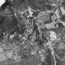 マツダスタジアム周辺 (広島東貨物ヤード跡)周辺の 1961〜1969 年の空中写真