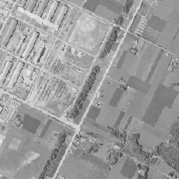 恵み野ニュータウン周辺の 1961〜1969 年の空中写真