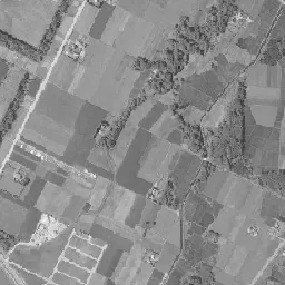 恵み野ニュータウン周辺の 1961〜1969 年の空中写真