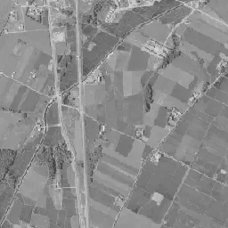 恵み野ニュータウン周辺の 1961〜1969 年の空中写真