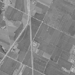 恵み野ニュータウン周辺の 1961〜1969 年の空中写真
