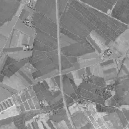 恵み野ニュータウン周辺の 1961〜1969 年の空中写真