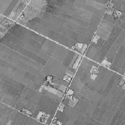 恵み野ニュータウン周辺の 1961〜1969 年の空中写真