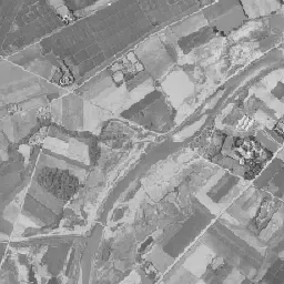 恵み野ニュータウン周辺の 1961〜1969 年の空中写真