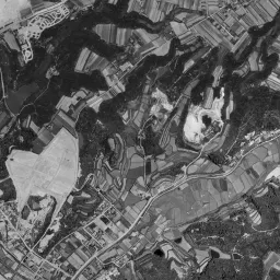 明舞団地周辺の 1961〜1969 年の空中写真