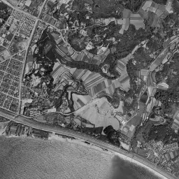 明舞団地周辺の 1961〜1969 年の空中写真