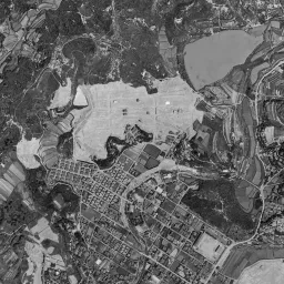 明舞団地周辺の 1961〜1969 年の空中写真