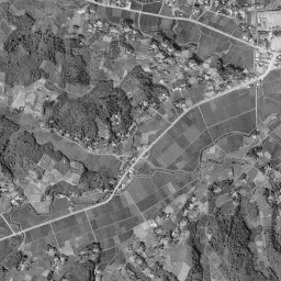 多摩ニュータウン南大沢周辺の 1961〜1969 年の空中写真