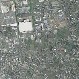 南町田グランベリーパーク周辺の現在の空中写真