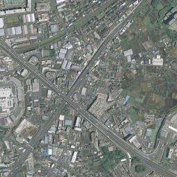 南町田グランベリーパーク周辺の現在の空中写真