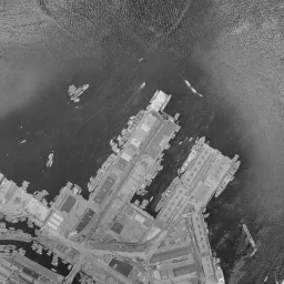 みなとみらい周辺の 1961〜1969 年の空中写真